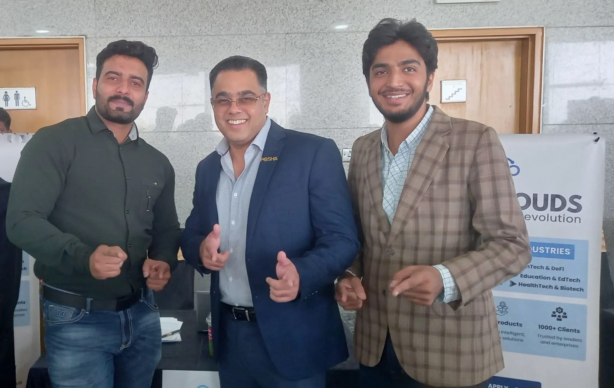 With Zeeshan Ali