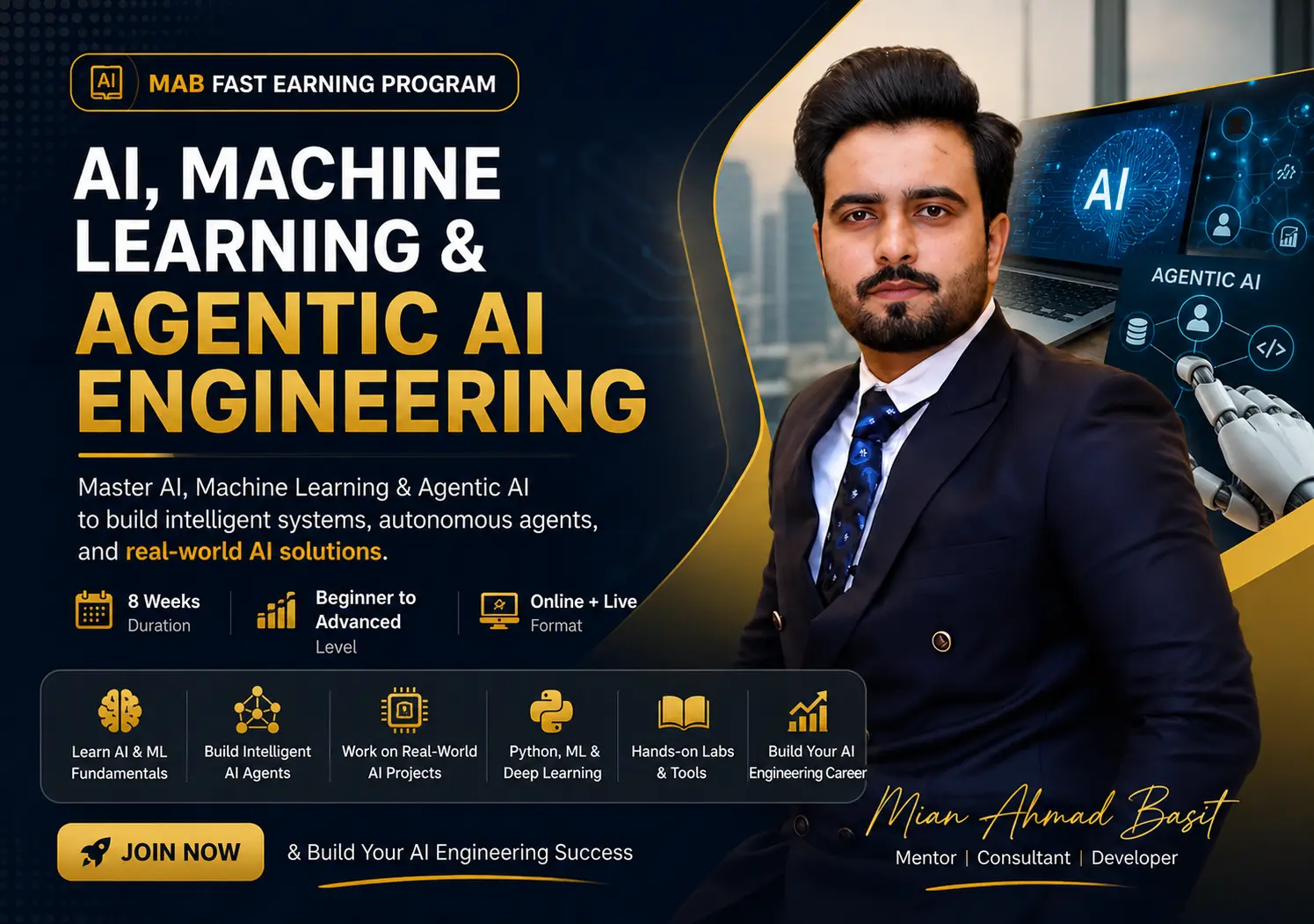 AI, Machine Learning & Agentic AI Engineering
