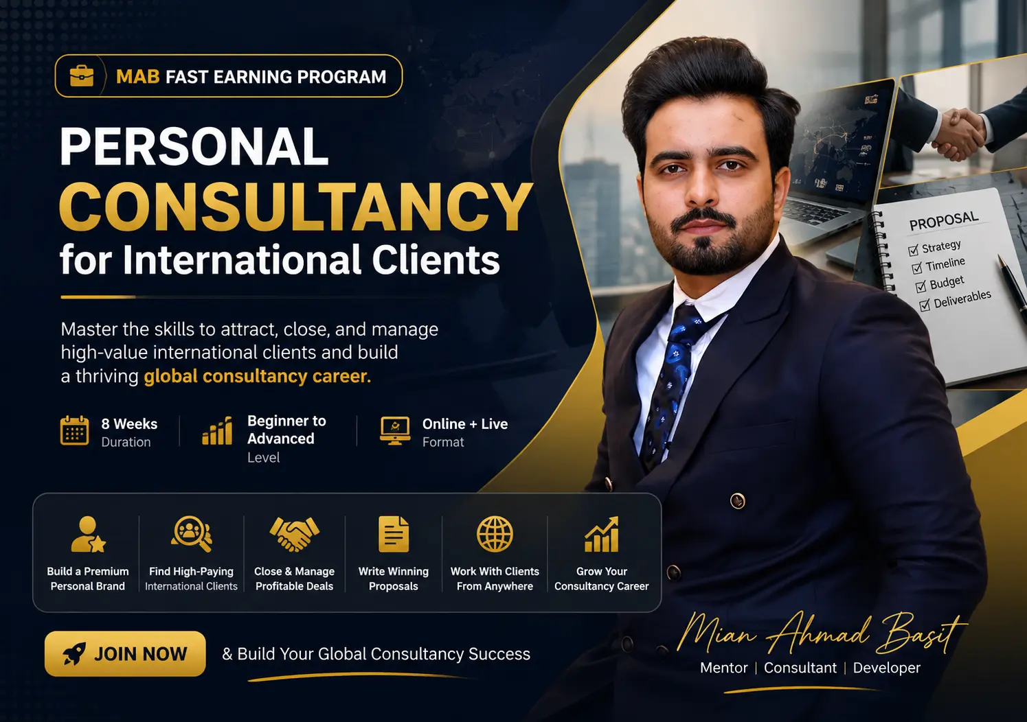 Personal Consultancy for International Clients