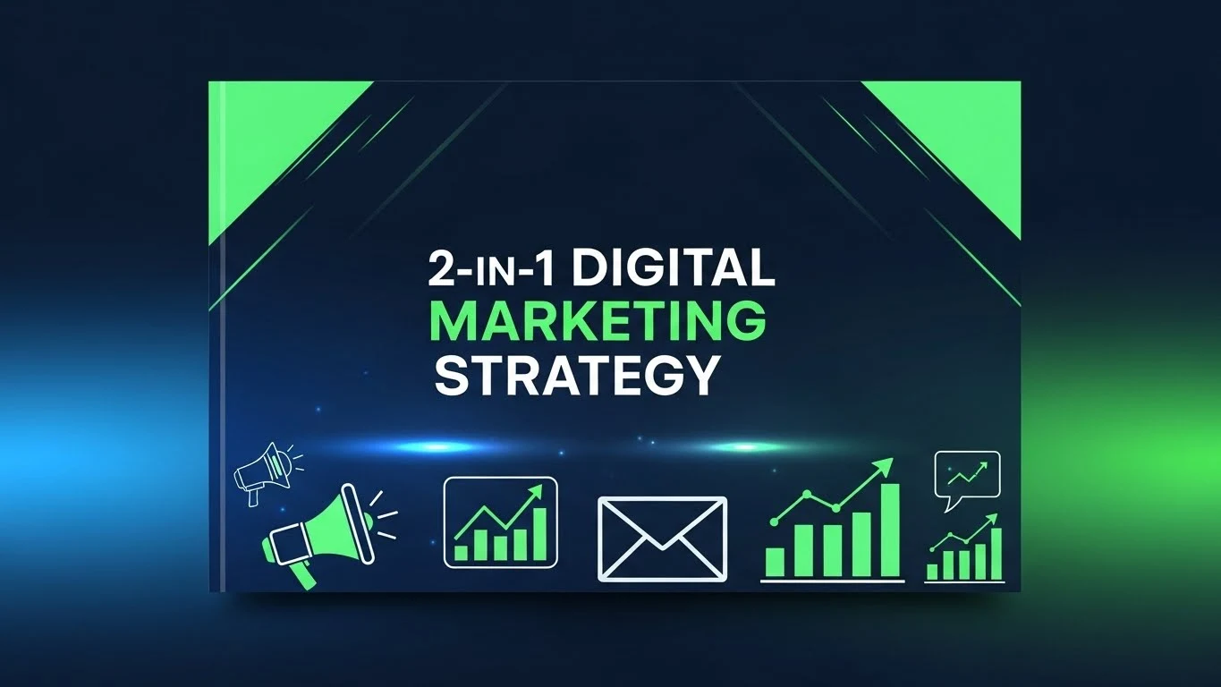 Real Digital Marketing Strategy Template (2 in 1)